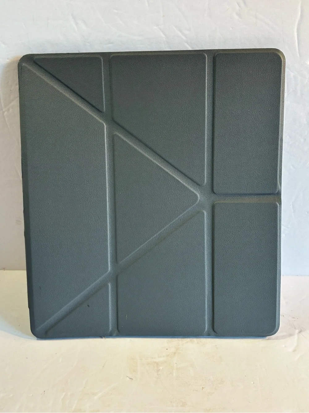 Flexible Honeycomb Protective Tablet Case Gray Black Folio Cover 9 1/8